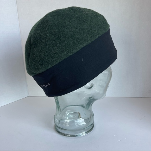 Vintage 90s Granite Gear Fleece Hat Rare Korea Made Spell Out Logo Unisex Medium - Picture 5 of 8